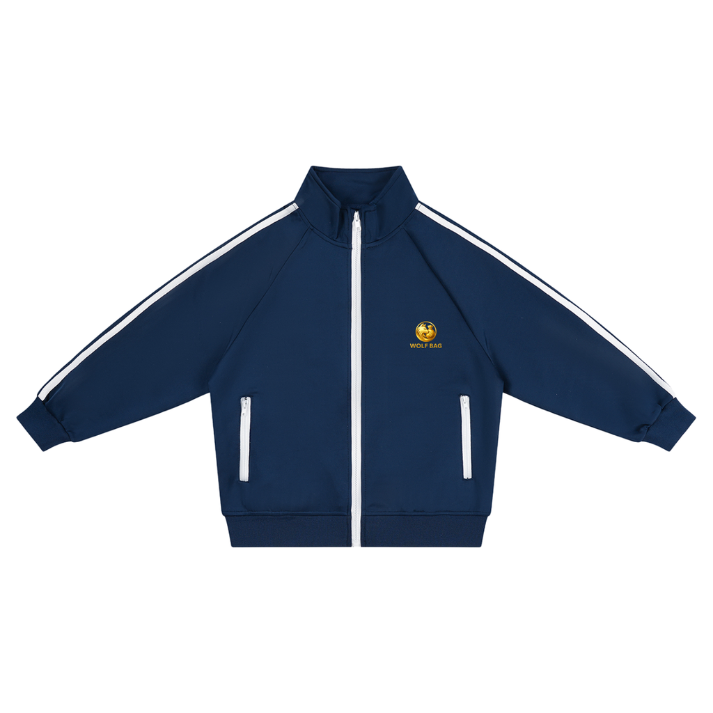 Kids’ Contrast Tape Coach Jacket