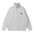 Quarter-Zip Drop Shoulder Sweatshirt