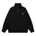 Quarter-Zip Drop Shoulder Sweatshirt