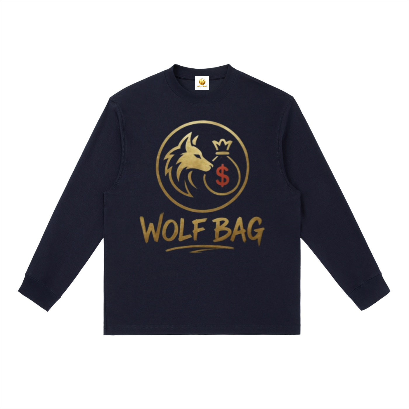 Essential Crewneck Long-Sleeve T-Shirt