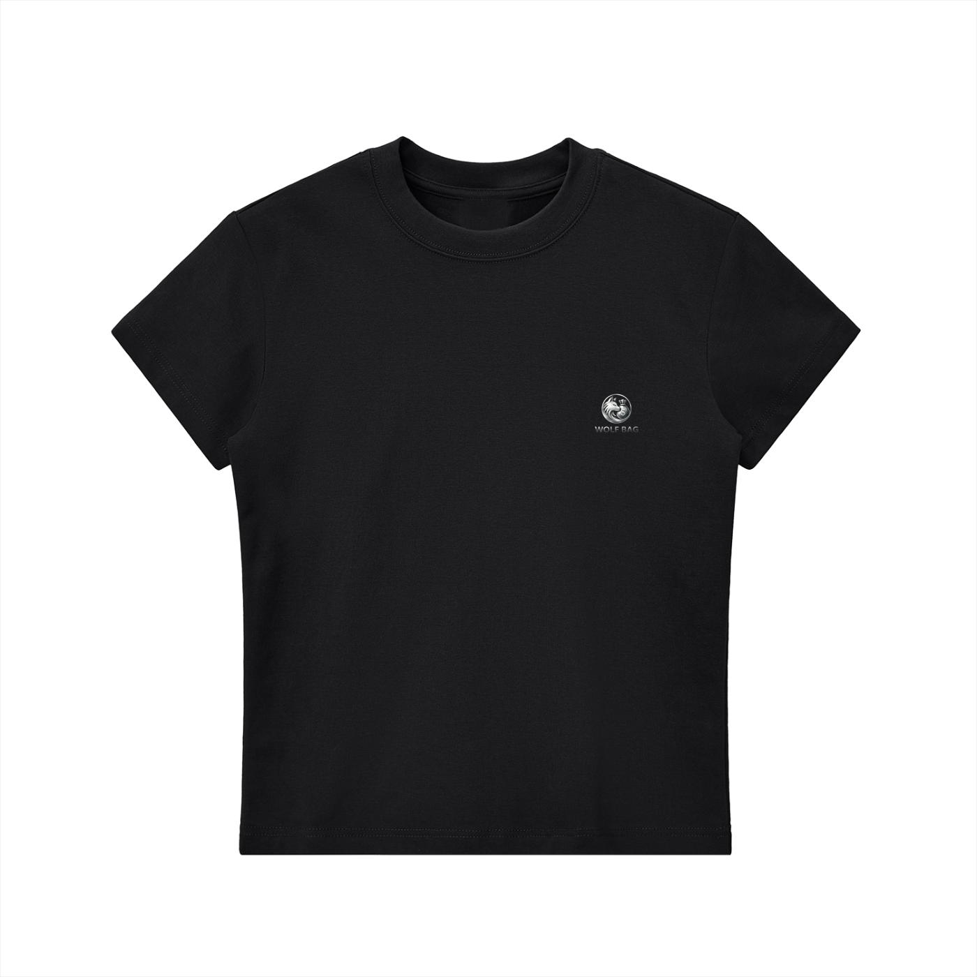 Essential Bodycon Crewneck T-Shirt