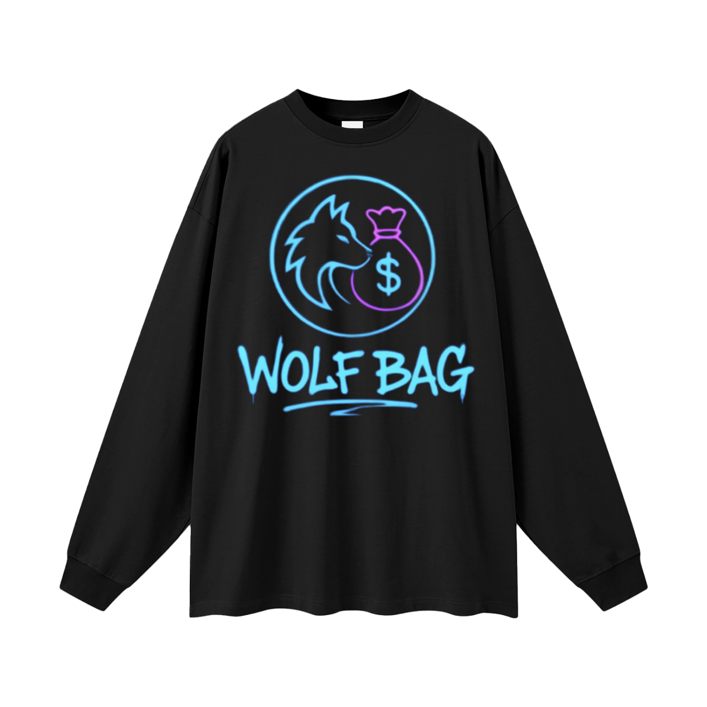 Oversized Unisex Long Sleeve T-Shirt