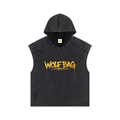 Snow Washed Boxy Hooded Tank Top