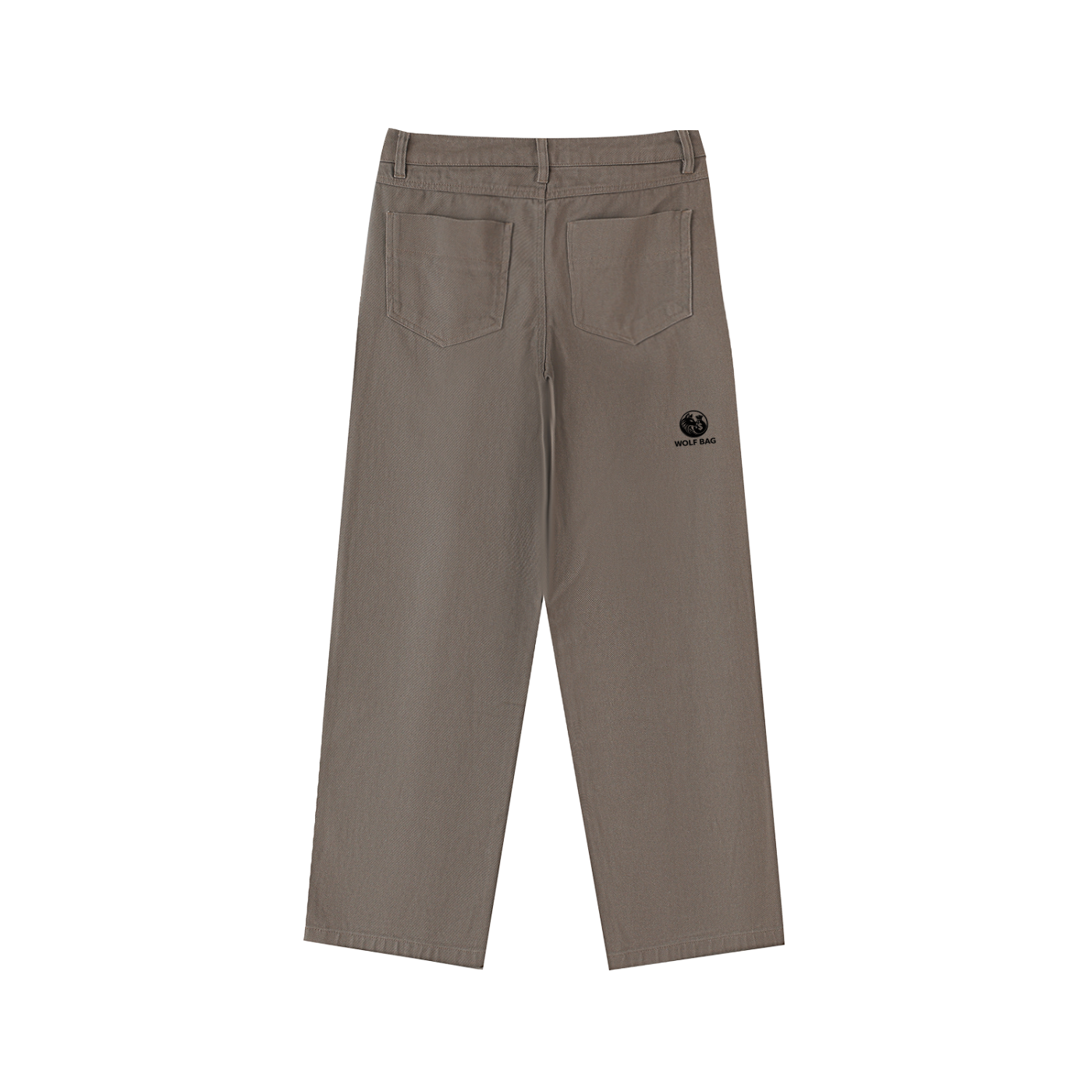 Heavyweight Cotton Straight-Leg Pants