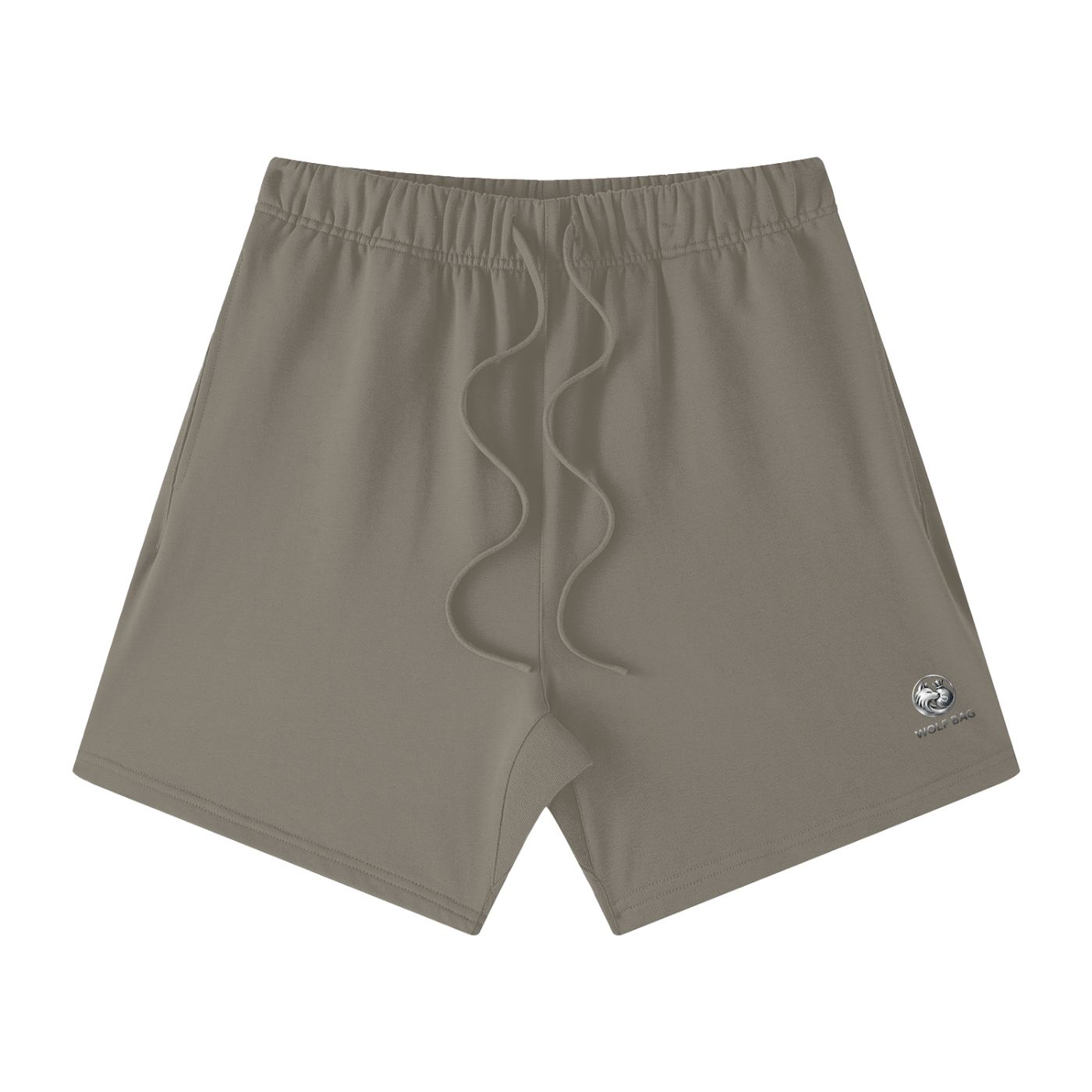 Unisex Earth Tone Loose Fit Cotton Shorts