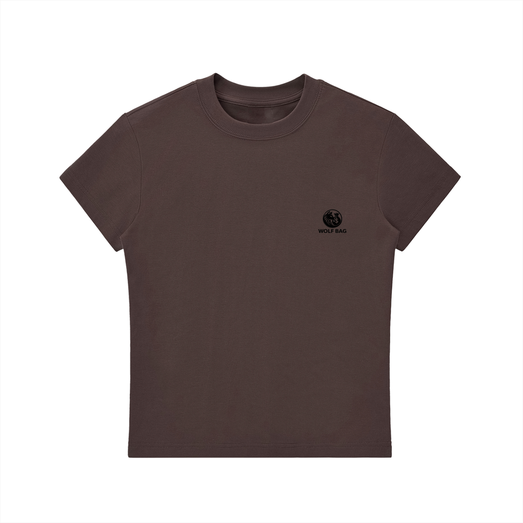 Essential Bodycon Crewneck T-Shirt