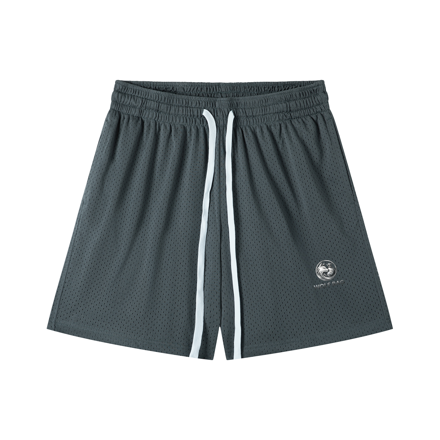 Mesh Drawstring Shorts
